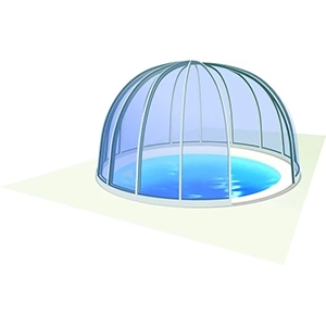 Orient pool enclosure 3d graphic