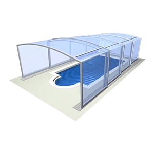 Vision pool enclosure 3d graphic