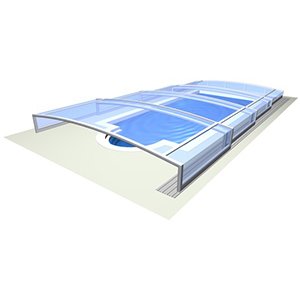 viva pool enclosure 3d graphic